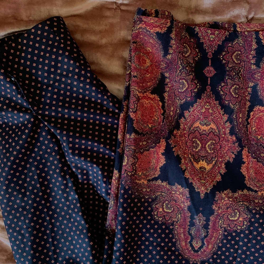 Silk Wide Leg Pant